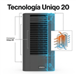 Calefactor Coppens CUN20BM UNIQO 2000 Kcal Multigas Tiro Balanceado